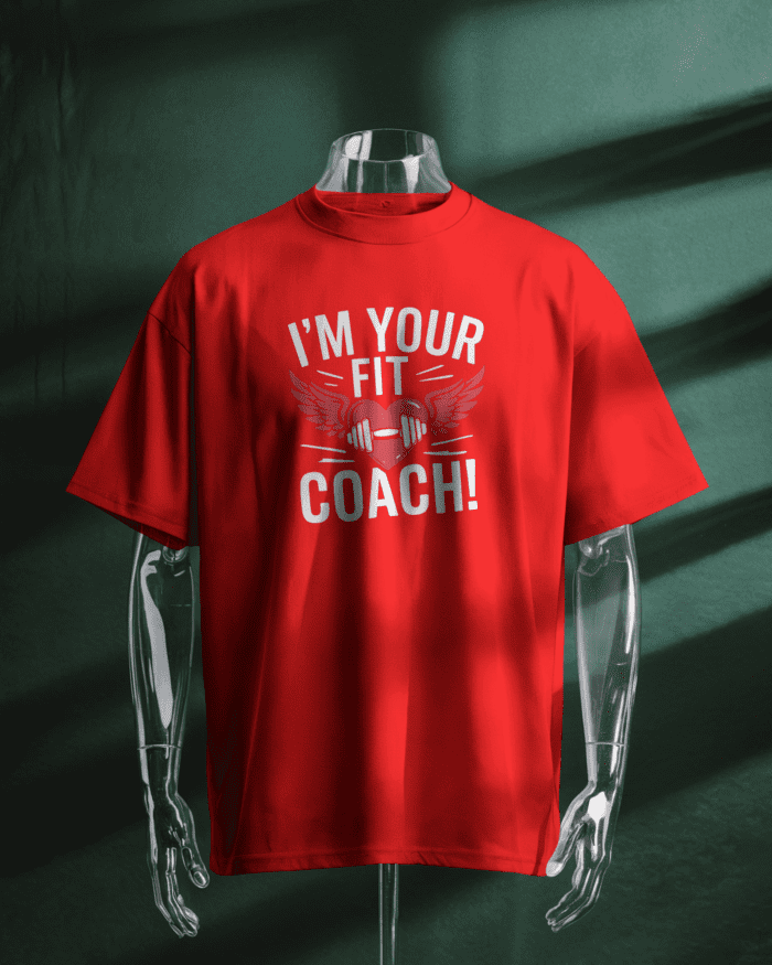 Fit From Home Double-Sided Printed T-Shirt (180 GSM) - Image 4