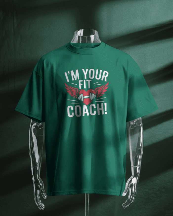 Fit From Home Double-Sided Printed T-Shirt (180 GSM) - Image 8