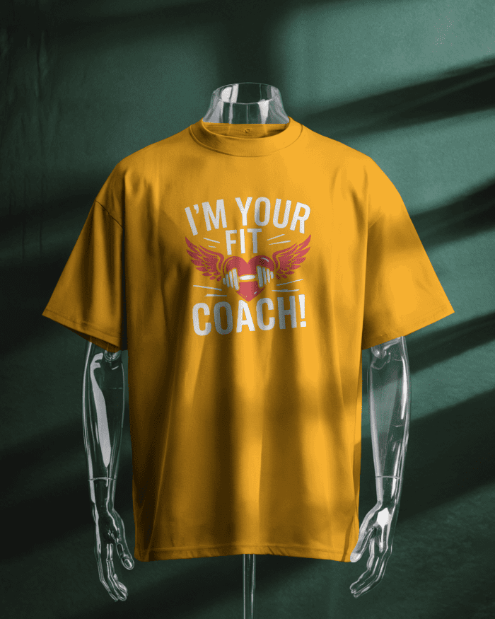 Fit From Home Double-Sided Printed T-Shirt (180 GSM) - Image 22