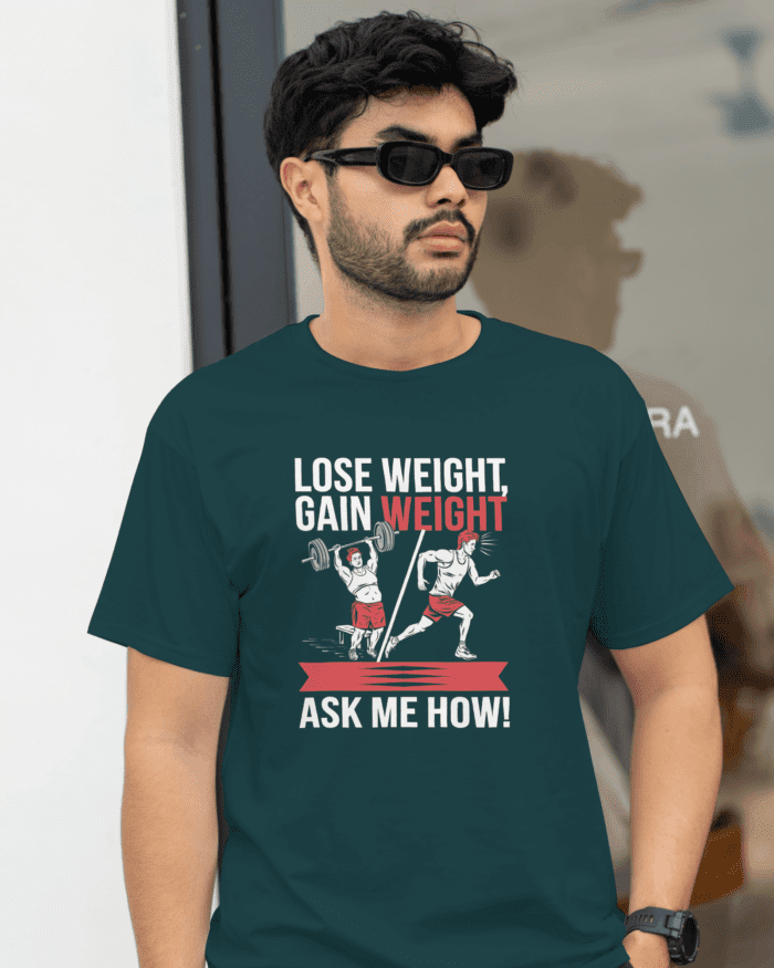 Weight lose/Gain Tshirt - Image 3