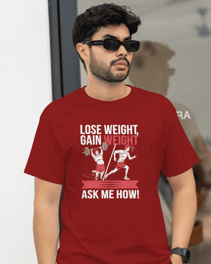 Weight lose/Gain Tshirt - Image 5