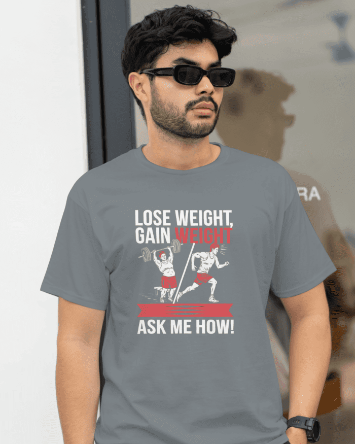 Weight lose/Gain Tshirt - Image 9