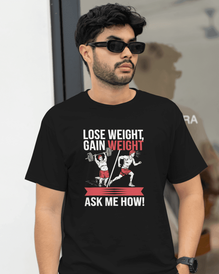 Weight lose/Gain Tshirt - Image 2