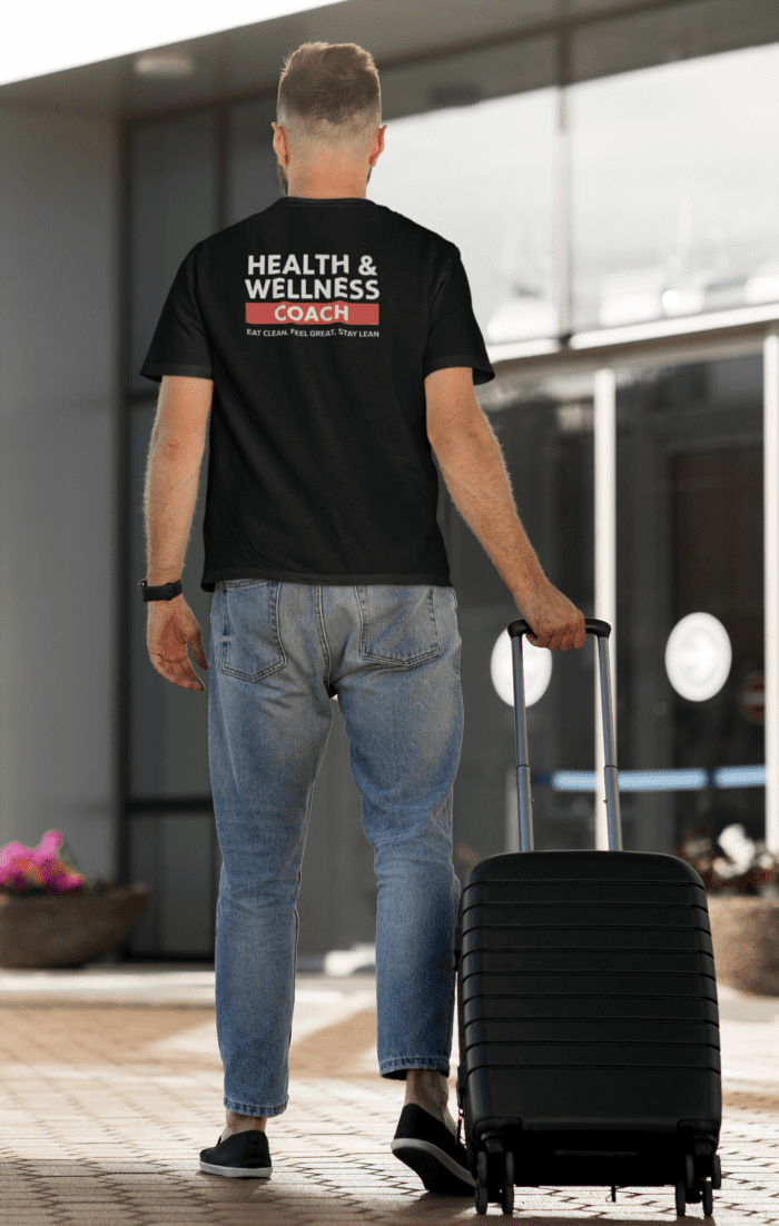 Lose Weight Now! Ask Me How!, Health & Wellness Coach,  Both-Side Print T-Shirt - Image 3