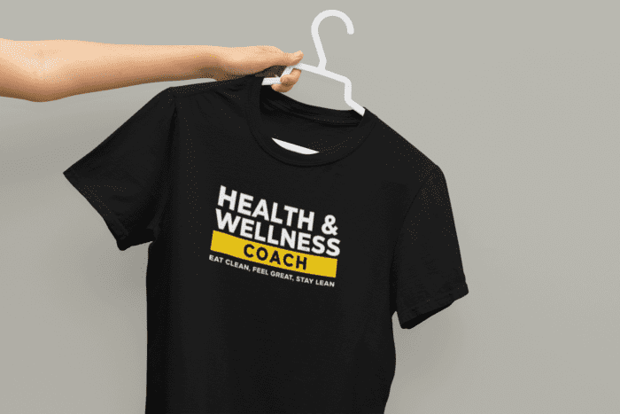 Health & Wellness Coach T-Shirt - Image 3